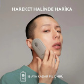 Logitech M350 Pebble Sessiz Kablosuz Kompakt Mouse - Bej - 3