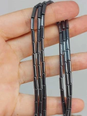 Hematit Taşı Dizi 3*9mm (49620) thumbnail 1