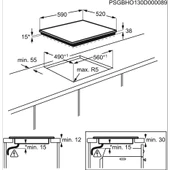 Electrolux EHF6240IOK 60 cm VitroSeramik Ocak - 2