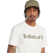 Timberland Camo Linear Logo Short Sleeve Tee Erkek T-Shirt TB0A5UNFCM91 - 2