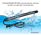 Şerit led esnek model kırmızı-sarı 12v Esnek sağlam yapı thumbnail 4