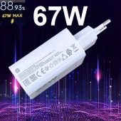 Orjinal Xiaomi Paco F5 Type-C Data Kablo ve 67W 6A MYD-12-ES Hızlı Şarj cihazı thumbnail 2