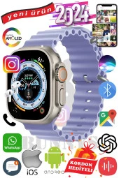 Honor Uyumlu Akıllı Saat ULTRA MAX 2024 Kordon Hediyeli Amoled Ekran thumbnail 1