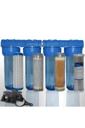 Daire Bina Sayaç Girişi 4 Aşama Su Arıtma Cihazı (AĞIR KİREÇ ÖNLEYİCİ YUMUŞATMA SİSTEMİ) thumbnail 1