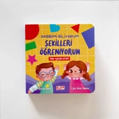 Rabbimi Biliyorum Şekilleri Öğreniyorum (Tak-Çıkar Kitap) - 1