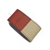 Universal Kamyon Tır Otobüs Dikmeli Direksiyon Kılıfı Soft Kahve-Bej 45-10.5cm - 1