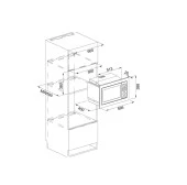 Franke FMW 250 CR2 G BK 25 LT Ankastre Mikrodalga Fırın - 2
