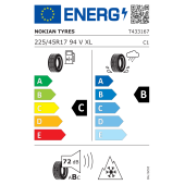 Nokian Tyres 225/45 R17 94V XL Seasonproof 1 Dört Mevsim (2025 Üretim) - 3