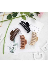 Mandal Toka 4 Adet Kahverengi Büyük Boy Mandal Toka - 2