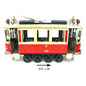 Dekoratif Metal Taksim Tramvay Büyük-1104w-5 Big-D66 - 2
