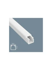 Mutlusan 12X12 Yapışkanlı Kablo Kanalı 10 Metre - 1