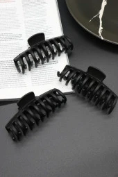 Mandal Toka Büyük Boy Kadın 3 Adet SİYAH - 1