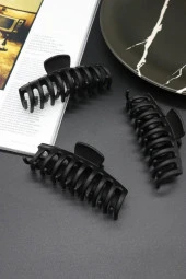 Mandal Toka Büyük Boy Kadın 3 Adet SİYAH - 4