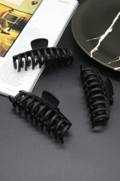 Mandal Toka Büyük Boy Kadın 3 Adet SİYAH - 7