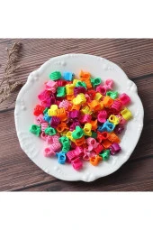 Minik Renkli Mandal Toka 24 Adet - 2