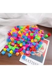 Minik Renkli Mandal Toka 24 Adet - 3