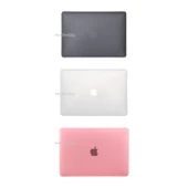 Macbook Air M1 Kılıf 13inç Mat Flu (TouchID'li M1 Air) A2337 A2179 A1932 ile Uyumlu - 5