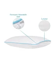 Viscofoam Yüksek Boyun Destekli Ortopedik Yastık Tombul Visco Yastık - 59x39x15.5cm - 3