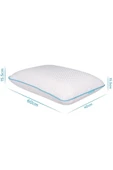 Viscofoam Yüksek Boyun Destekli Ortopedik Yastık Tombul Visco Yastık - 59x39x15.5cm - 2