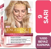 L'Oréal Paris Excellence Creme Saç Boyası 9 Sarı thumbnail 1