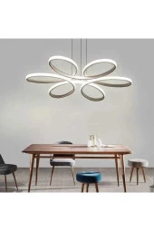 Livora Lighting Modern Stella 3 Renk Ledli Beyaz Sarkıt Avize - 2