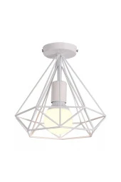 Livora Lighting Prizma Beyaz Tekli Avize - 2