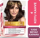 L'Oréal Paris Excellence Creme Saç Boyası - 4 Kahve thumbnail 1
