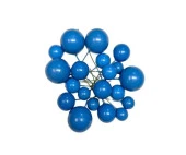 PASTA SÜSLEME TOPU MAT LACİVERT - 2