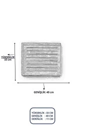 40x33cm Mutfak Modem Kutusu Saklama Gizleme Sinyal Desenli Modem Saklama Kutusu Cok Amacli Dolap - 4