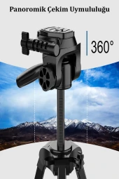 Qpen EH102 1.5M Ayarlanabilir Tripod - 4