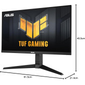 Asus 27" Tuf Gamıng Vg27aq 165Hz 1Ms 2Xhdmı Dp Hdr Ips Wqhd G-Sync Uyumlu 2K Gaming Monitör - 2