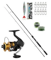 Shimano FX 4000 Shimano FX XT 240cm 10-30gr Spin Olta Seti - 1