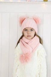 Çocuk ve Bebek Atkı Bere Takımı - 1