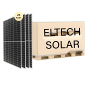 Gazioğlu Enerji 20'li Güneş Paneli Half Cut 455 Watt Monokristal A - - 1