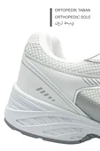 Kadın Beyaz Spor Ayakkabı Günlük Rahat Air Taban Sneaker N110 - 5