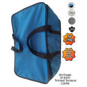 SEVBAGS TERMAL TERMOS PİKNİK KAMP SEYAHAT SICAK SOĞUK 50 LİTRE TERMOS ÇANTA - 5