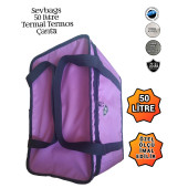 SEVBAGS TERMAL TERMOS PİKNİK KAMP SEYAHAT SICAK SOĞUK 50 LİTRE TERMOS ÇANTA - 5