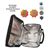 SEVBAGS TERMAL TERMOS PİKNİK KAMP SEYAHAT SICAK SOĞUK 50 LİTRE TERMOS ÇANTA - 3