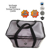 SEVBAGS TERMAL TERMOS PİKNİK KAMP SEYAHAT SICAK SOĞUK 50 LİTRE TERMOS ÇANTA - 4