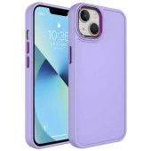 Apple iPhone 13 Kılıf Metal Çerçeve ve Buton Tasarımlı Sert Zore Botox Kapak thumbnail 5