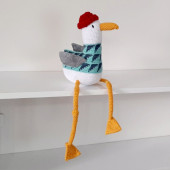 Amigurumi Örgü Oyuncak Martı - 8