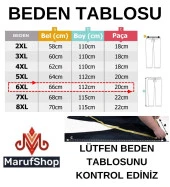 Erkek Büyük Beden 118-156 Kilo Arası İçin Uygun Likralı 2 iplik Eşofman Alt - 12