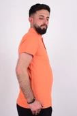 Cazador 24YCEEO04713 Mandalina Erkek Slim Fit Polo Yaka Dar Kesim Pike Tşört - 2