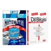 Orijinal Yayınları 11. Sınıf Matematik ODF KDT Seti ve AKM Dil Bilgisi Soru Bankası Seti 2 Kitap - 1