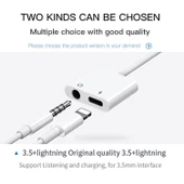 Joyroom İphone Kulaklık Çevirici Lightning to 3.5mm Aux Dönüştürücü - 2