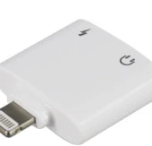 LİGHTİNG -3,5 JAC KULAKLIK ŞARJ ÇOGALTICI KISA ADAPTÖR thumbnail 2