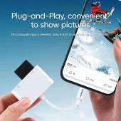 Joyroom S-H142 Lightning - USB OTG Kart Okuyucu 4 in 1 thumbnail 3