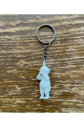 1 ADET SARI RENK TELETABİ ANAHTARLIK - 1