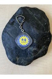 VİNTAGE ANAHTARLIK FRANSA ANAHTARLIK MİKA ANAHTARLIK VACANCES U.F.C ANAHTARLIK - 1