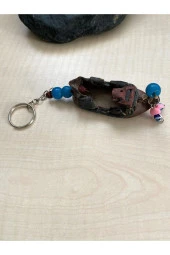 ANTİKA DERİ ÇARIK ANAHTARLIK DUVAR SÜSÜ - 2